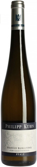 Вино Philipp Kuhn Weisser Burgunder vom Kalksteinfels Филипп Кун Вайсер Бургундер фом Калькштайнфельс 2015 750 мл