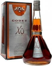 Коньяк Godet XO  Extra Old  Fine Champagne  gift box Годе Икс О Экстра Олд  Фин Шампань  в подарочной коробке 700 мл