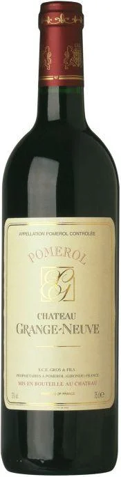 Вино Chateau Grange-Neuve, Pomerol AOC, Шато Гранж-Нев, 2009, 750 мл