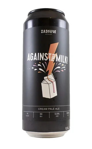 Пиво Zagovor Against  Milk!  Заговор Эгейнст  Милк!   ж/б 500 мл