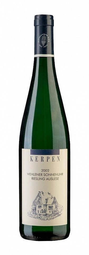Вино Weingut Kerpen, Wehlener Sonnenuhr Riesling Auslese, Pradikatswein Mosel, 2017/Вино Вайнгут Керпен, Веленер Зонненур Рислинг Ауслезе, Предикатсвайн Мозель, 2017, 0,75