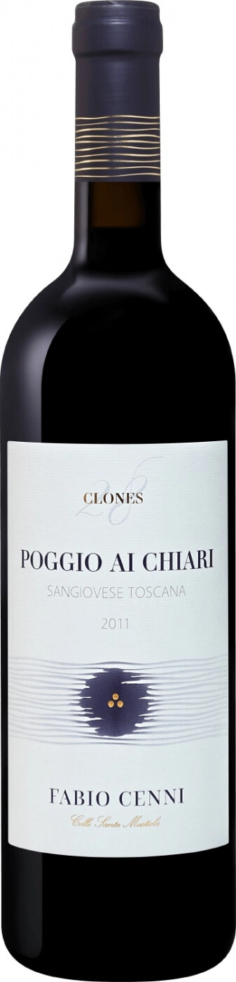 Вино Colle Santa Mustiola di Fabio Cenni  Poggio Ai Chiari Toscana IGT 2011 750 мл