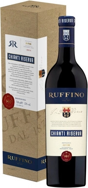 Вино Ruffino  Chianti Classico Riserva  Руффино  Кьянти Классико Ризерва в п/у  2016  750 мл