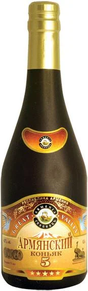 Коньяк Armenian Cognac Great Valley 5  Stars Грейт Велли 5 звездочек 500 мл