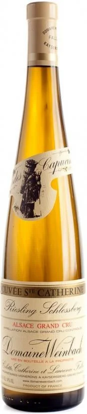 Вино Domaine Weinbach Riesling Grand Cru Schlossberg  Cuvee Sainte Catherine   Домен Вайнбах  Рислинг Гран Крю Шлессберг    2014  0.75 мл