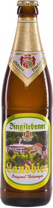 Пиво Dingslebener  Landbier Дингслебенер Ландбир стекло 500 мл
