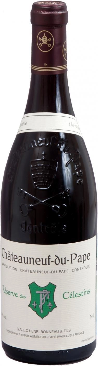 Вино Henri Bonneau  Chateauneuf du Pape  Reserves des Celestins 2015 750 мл 14,5%