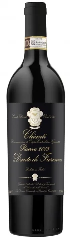 Вино DANTE DI FIORENZA CHIANTI RISERVA ДАНТЕ ДИ ФЕРЕНЦА КЬЯНТИ РИЗЕРВА, красное, сухое, 750 мл.