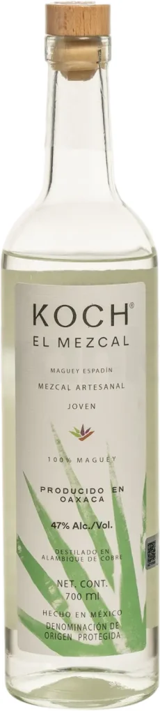 Мескаль Koch El Mezcal Artesanal Maguey Espadin 700 мл