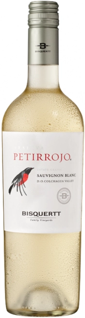 Вино Bisquertt Petirrojo Reserve Sauvignon Blanc Colchagua Valley DO  2019  750 мл