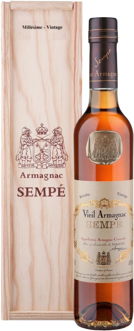 Арманьяк  Sempe Vieil Armagnac   1985 700 мл