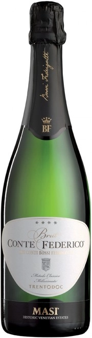 Игристое вино Conte Federico dei Bossi Fedrigotti Brut Trento DOС 2012 750 мл