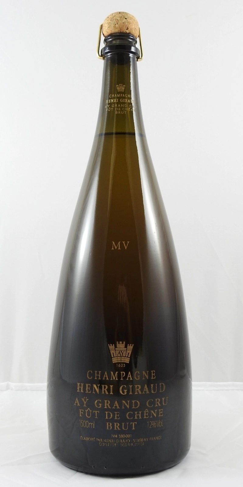 Шампанское Henri Giraud Ay Grand Cru Fut de Chene Brut MV  375 мл