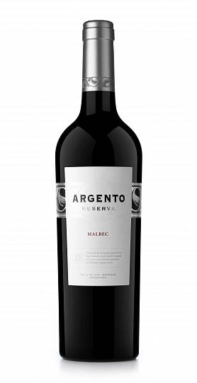 Вино Argento Malbec Reserva red dry  2017 750 мл
