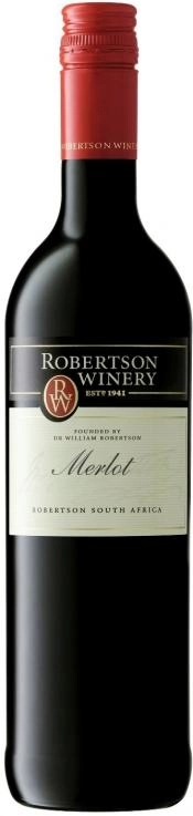 Вино Robertson Winery Merlot Робертсон Вайнери Мерло 2018 750 мл