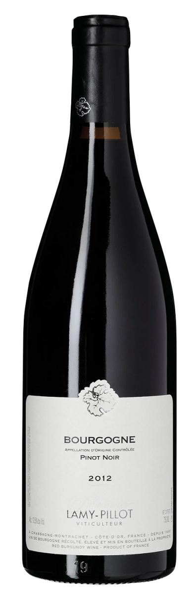 Вино Domaine Lamy-Pillot Bourgogne Pinot Noir AOC  2017 750 мл