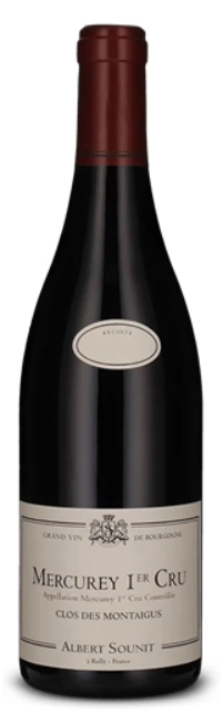 Вино Albert Sounit  Mercurey 1-er Cru Clos de Montaigus  2021 750 мл  13,5%