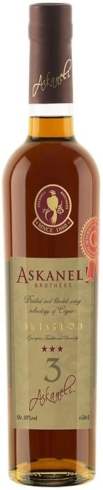 Коньяк Askaneli Aragveli 3 Years Old  500 мл