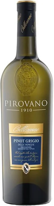 Вино Cantine Pirovano Collezione Pinot Grigio delle Venezie IGT  Пировано Коллецьоне Пино Гриджио делле Венецие 2016 750  мл