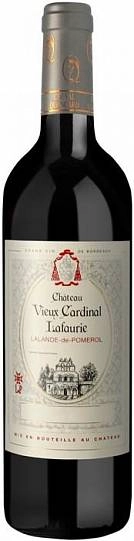 Вино Cheval Quancard Chateau Vieux Cardinal Lafaurie  2019 750 мл