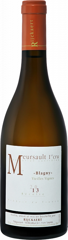 Вино Domaine Rijckaert Meursault 1er Cru AOP Blagny Vieilles Vignes  2016 750 мл