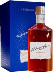 Коньяк Н. Некрасов  10-летний в подарочной коробке 700 мл  40 %