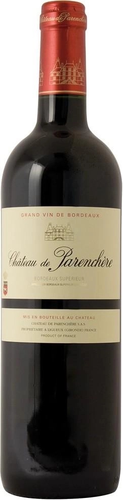 Вино Chateau de Parenchere Rouge Bordeaux Superieur AOC 2017 750 мл