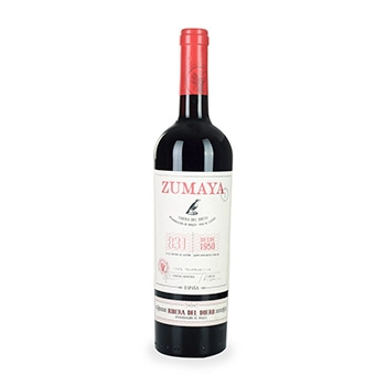 Вино  Axial Zumaya  Ribera del Duero  Аксиал Зумайя  Рибера дель Дуэро 2016 750 мл