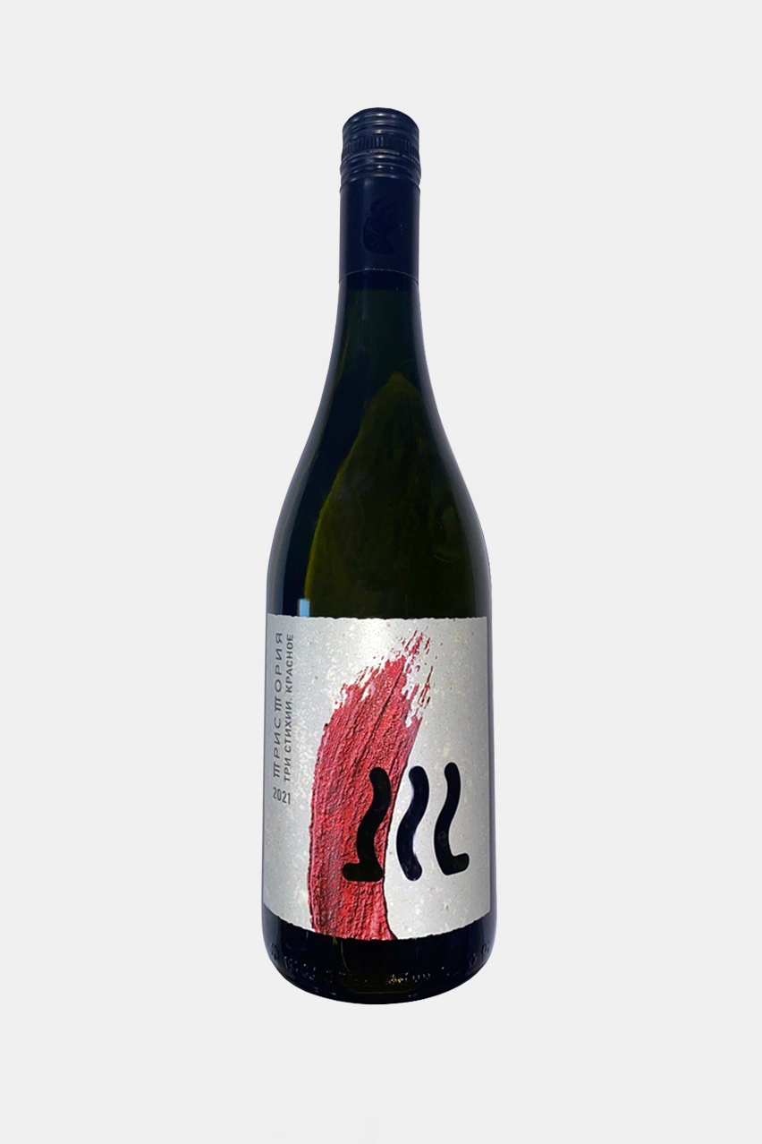 Вино Тристория Три Стихии красное сухое  750 мл