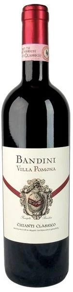 Вино Bandini Villa Pomona Chianti Classico DOCG Кьянти Классико 2015 750 мл