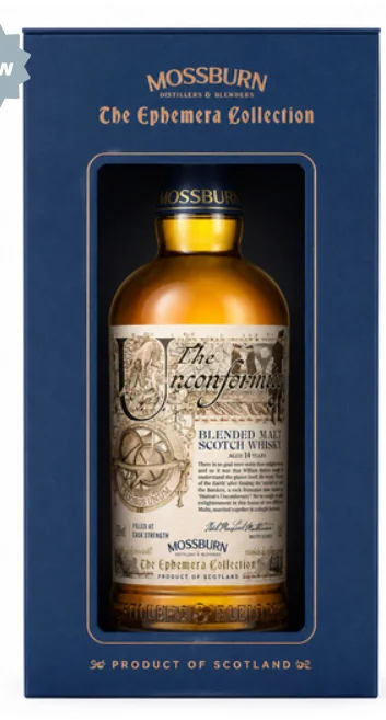 Виски Mossburn The Ephemera Collection The Unconformity gift box  700 мл