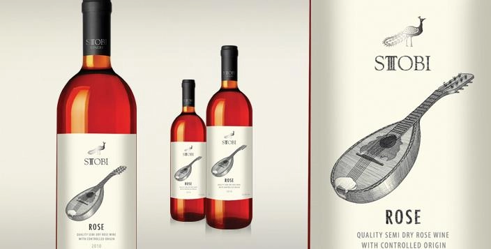 Вино Stobi Roze Стоби Розе 1000 мл