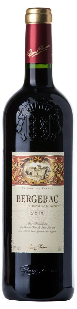 Вино Pierre Chanau   Bergerac  Пьер Шано  Бержерак красное сухое   2018 750 мл   14 %