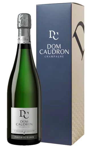 Шампанское   Dom Caudron  Prediction Brut  gift box  с бокалом 750 мл