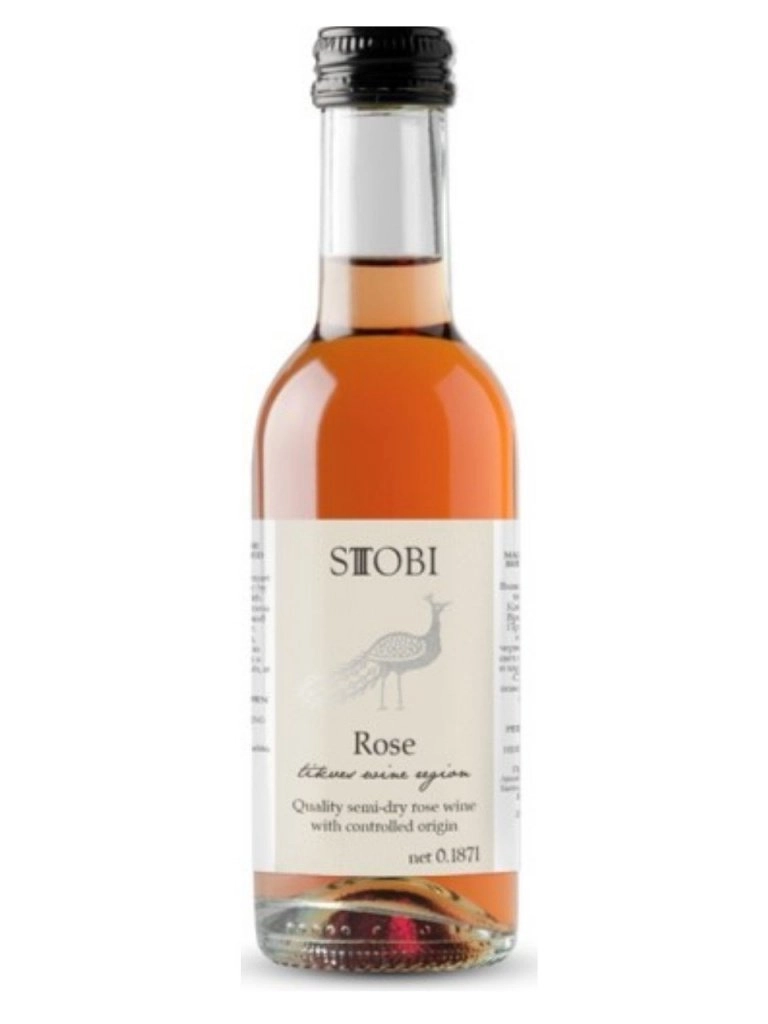 Вино Stobi Roze Стоби Розе  187  мл