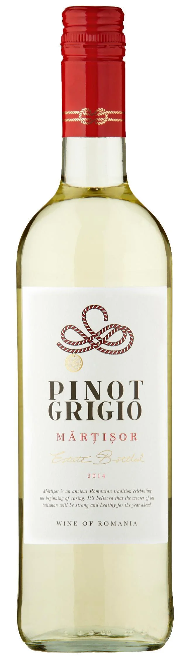 Вино CRAMELE RECAS, MĂRŢIŞOR "Pinot Grigio", Крамеле Рекаш, МАРТИШОР "Пино Гриджио", 12%, 750 мл
