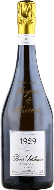Шампанское white brut Rene Schloesser 1929 PAR    750 мл