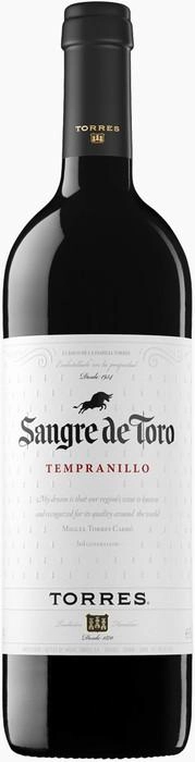 Вино Torres Sangre de Toro  Tempranillo La Mancha DO Сангре де Торо Темпранильо  2018 750 мл