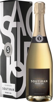 Шампанское  Soutiran Perle Noire Ambonnay Grand Cru Champagne AOC  gift box  750 мл
