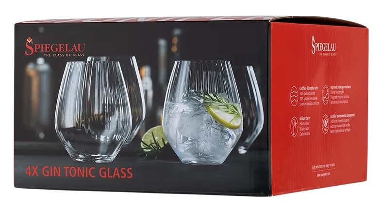 Набор из 4-х бокалов Spiegelau Lifestyle Mixdrink Gin Tonic для коктейлей Шпигелау Джин Тоник  368 мл арт. 4810180