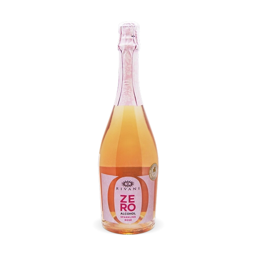 ВИНО ИГРИСТОЕ безалкогольное  Schenk  Rivani ZERO Rose 750 мл