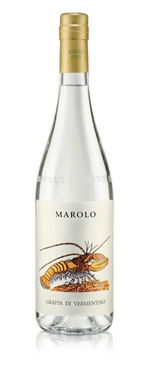 Граппа  Marolo Grappa di Vermentino gift box  700 мл