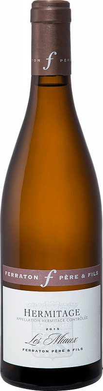 Вино Ferraton Pere & Fils  Les Miaux Hermitage white  2017 750 мл