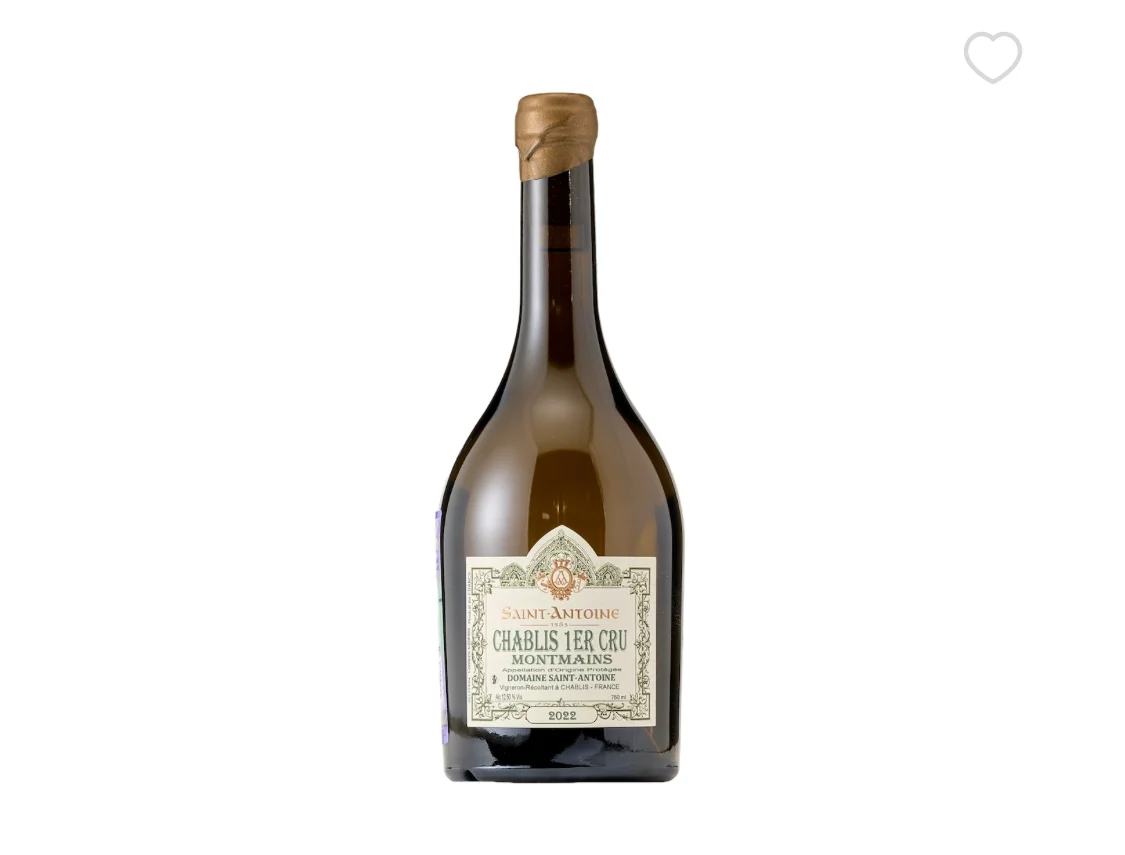 Вино Domaine Saint-Antoine 1583 Chablis 1er Cru Montmains 750 мл 12,5%