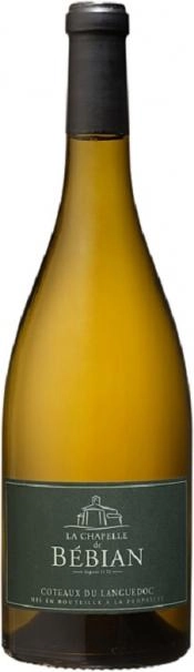Вино  La Chapelle de Bebian  Blanc Coteaux du Languedoc AOC   2020 750 мл