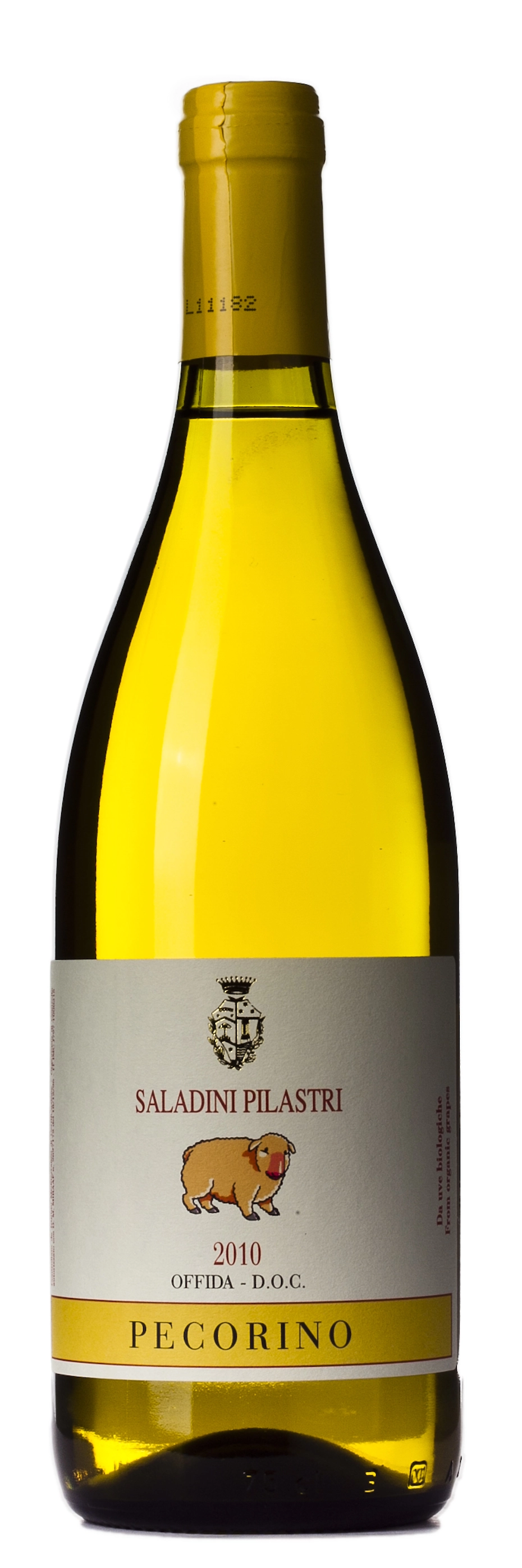 Вино  Saladini Pilastri Offida  Pecorino       2019  750 мл