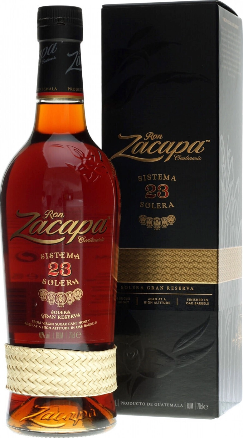 Ром Zacapa Centenario Solera Gran Reserva 23 years gift box  700 мл