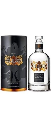 Граппа  Culto di Uve Bianche  gift box 700 мл