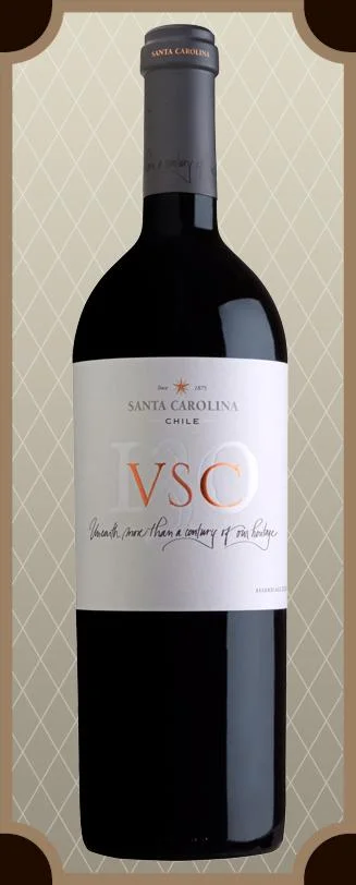 Вино Santa Carolina VSC Cachapoal Valley DO ВСК Винья Санта Каролина 2010 750 мл