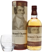 Виски Arran  Robert Burns  Single Malt  gift box with glass  700 мл